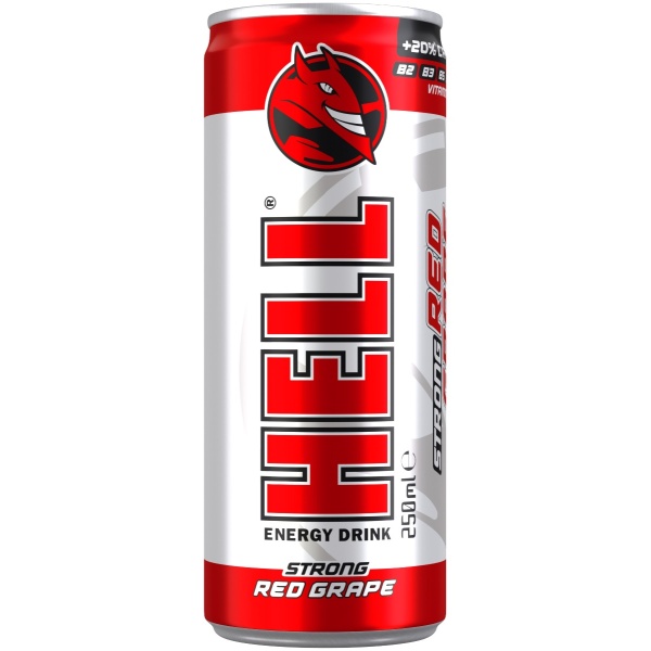 Hell Energy Red Grape Strong 250ML